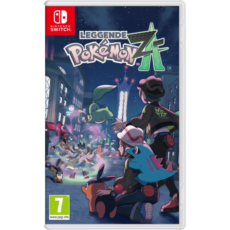 Nintendo LEGGENDE POKèMON Z-A Standard Tysk, Engelsk, Spansk, Fransk, Italiensk, Japansk, Koreansk Nintendo Switch